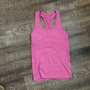 Lululemon Pink Racerback Tank Top